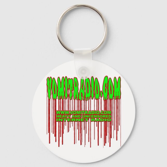 VOMITRADIO.COM KEYCHAIN (Front)
