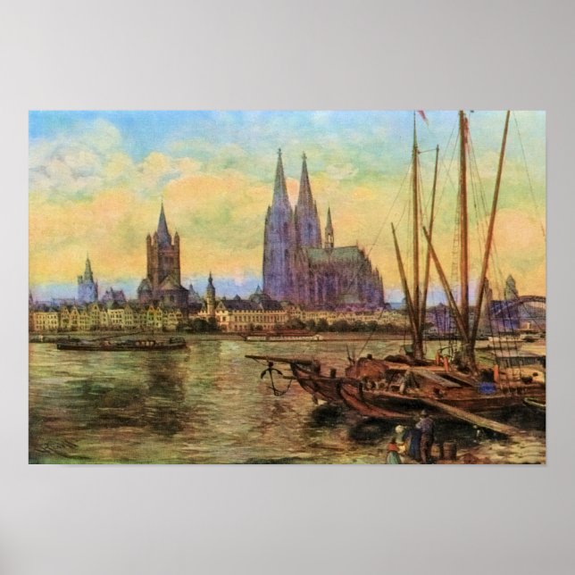 Von Astudin, Koeln am Rhein Poster (Front)