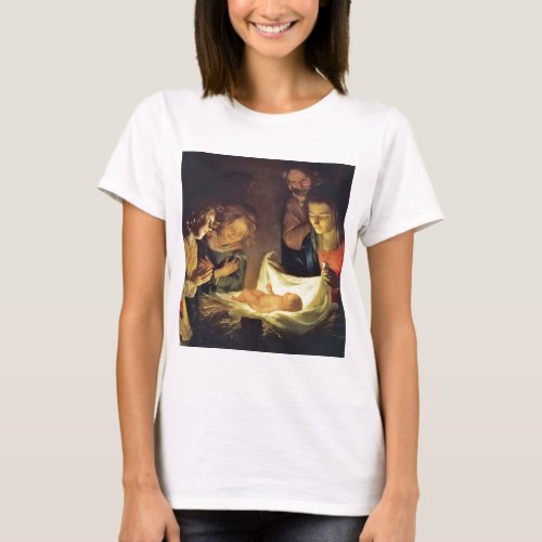 von Honthorsts Adoring Shepherds T_Shirt