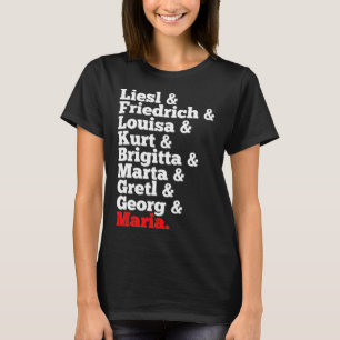 Von Trapp Family Singers Sound Of Music  T-Shirt