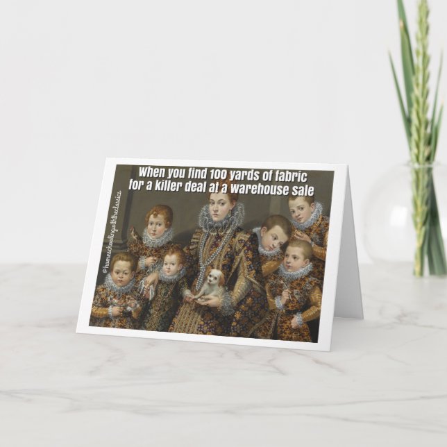 Von Trapp Family Wannabes Card (Front)