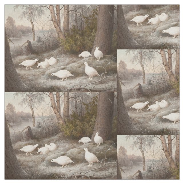 Von Wright’s art custom fabric (Swatch)