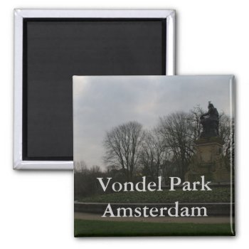 Vondel Park  Amsterdam Magnet by henkvk at Zazzle