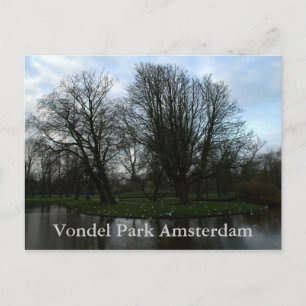 Vondelpark, Amsterdam Postcard