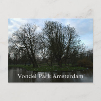 Vondelpark, Amsterdam Postcard