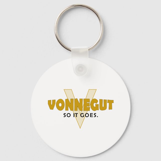 Vonnegut So It Goes Keychain (Front)