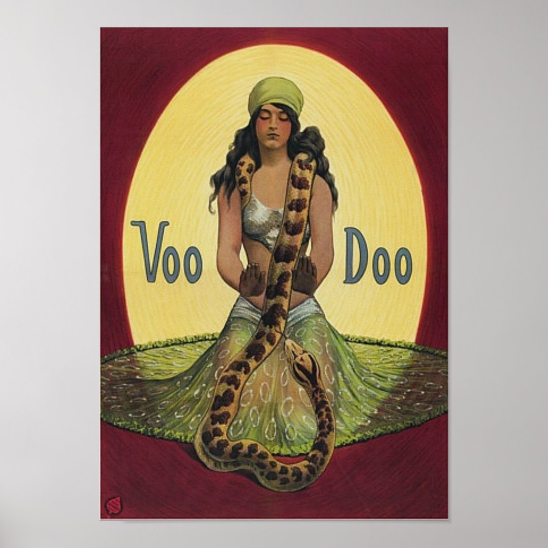 Voo Doo Poster Zazzle