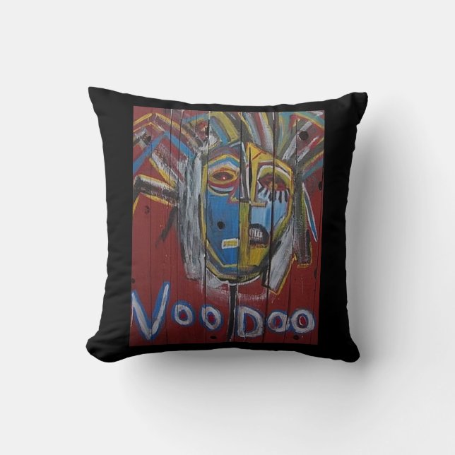 VOO DOO THROW PILLOW (Front)