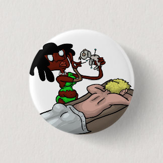 Voodoo Acupuncture Pinback Button