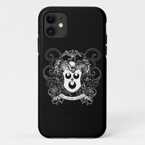 Voodoo Art Black and White iPhone 11 Case