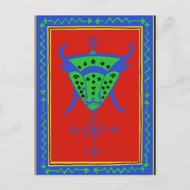 VooDoo BoSou Spirit Postcard (Front)