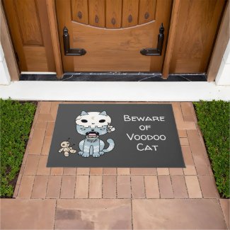 Voodoo Cat Custom Text Dark Grey