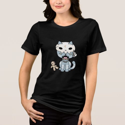 Voodoo Cat Tri_Blend Shirt