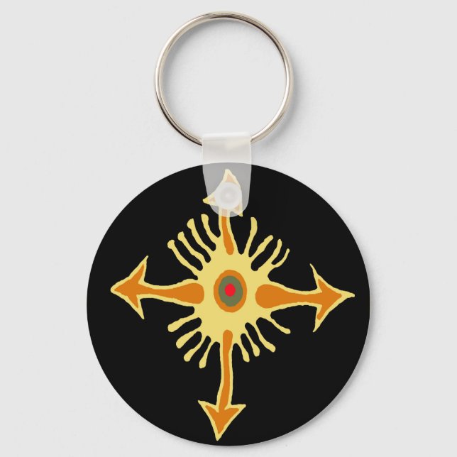 VooDoo Compass Keychain (Front)