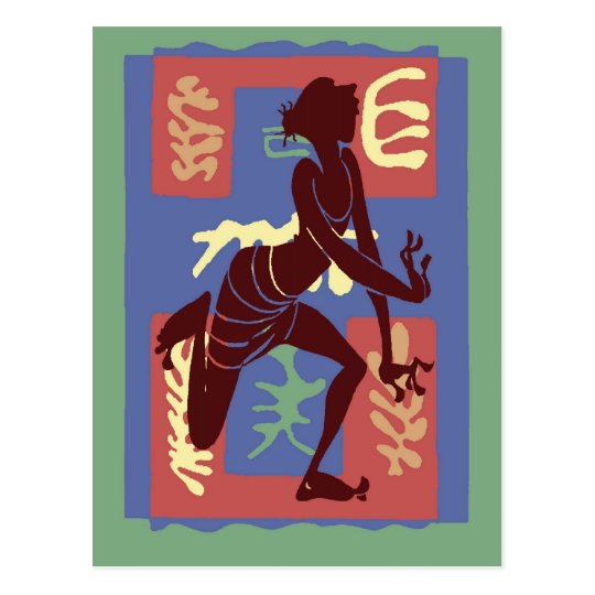 Voodoo Dancer After Matisse Postcard | Zazzle.com