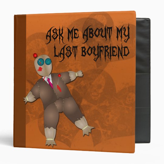Voodoo Doll Avery Binder