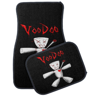 VOODOO DOLL CAR FLOOR MAT