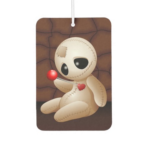 Voodoo Doll Cartoon in Love Air Freshener