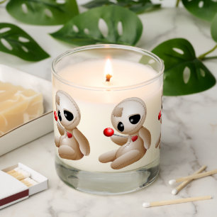 Voodoo Doll Cartoon in Love Scented Candle