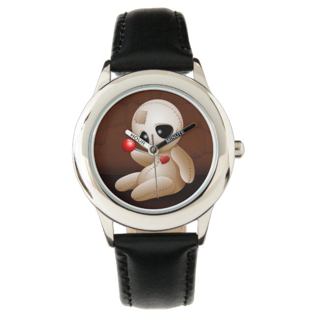 Voodoo Doll Cartoon in Love watch (Front)