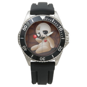 Voodoo Doll Cartoon in Love Watch