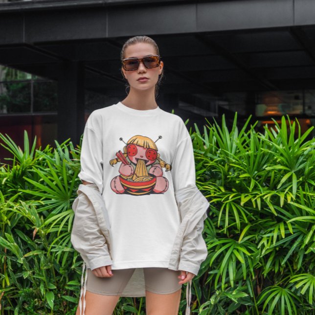 Voodoo Doll Eating Spaghetti T-Shirt (Creator Uploaded)