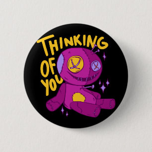 Voodoo Doll - THINKING OF YOU Button