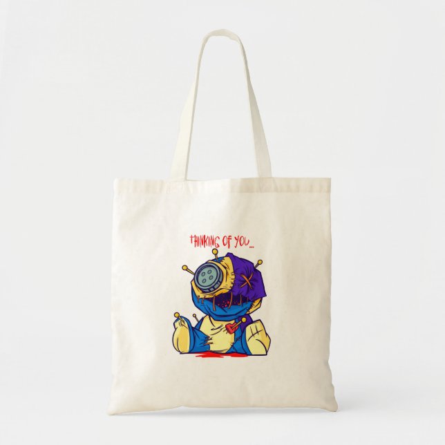 Voodoo Doll - THINKING OF YOU Tote Bag (Front)