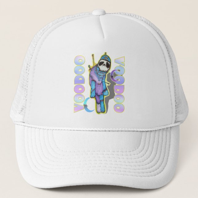 Voodoo Doll Trucker Hat (Front)