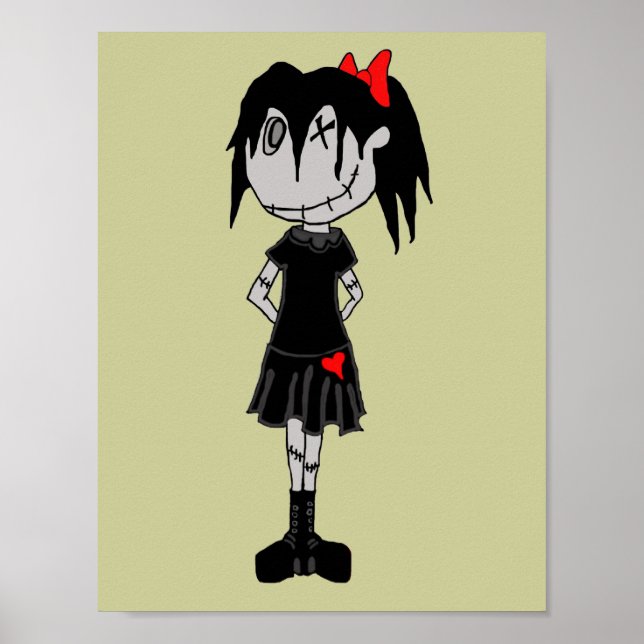 VooDoo Dollies "Angel Truelove" Poster (Front)