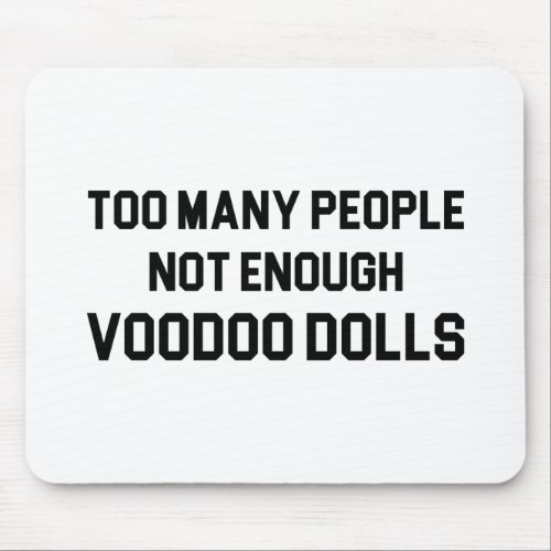 Voodoo Dolls Mouse Pad