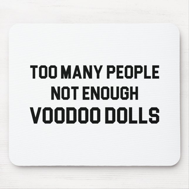 Voodoo Dolls Mouse Pad (Front)