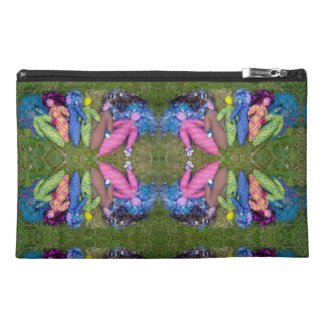 Voodoo Dolls on Grass Travel Accessory Bag