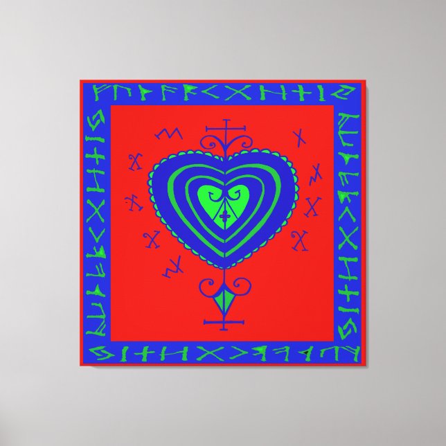 VooDoo Earthly Mother Canvas Print (Front)