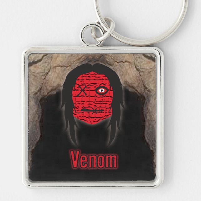 Voodoo Heads ~ Cave Keychain (Front)