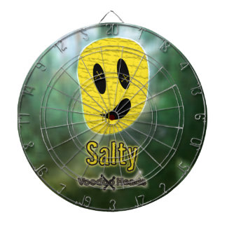 Voodoo Heads ~ Swamp Dartboard With Darts