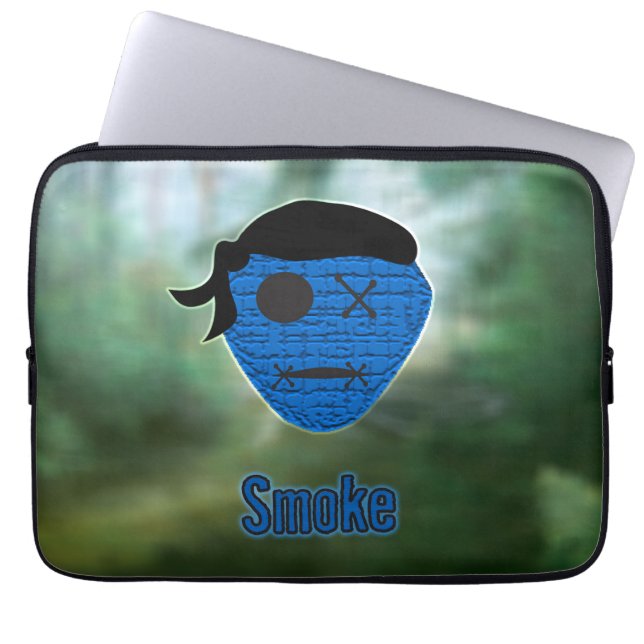 Voodoo Heads ~ Swamp Laptop Sleeve (Front)