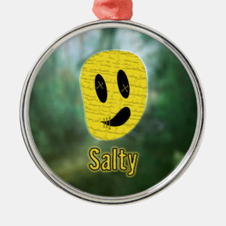 Voodoo Heads ~ Swamp Metal Ornament