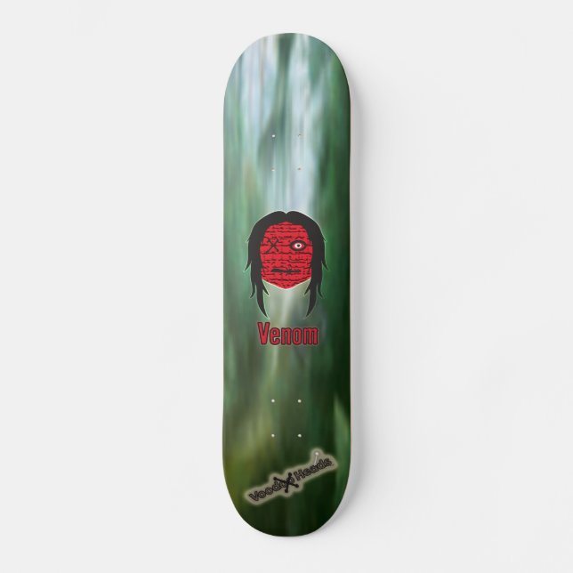 Voodoo Heads ~ Swamp Skateboard Deck (Front)