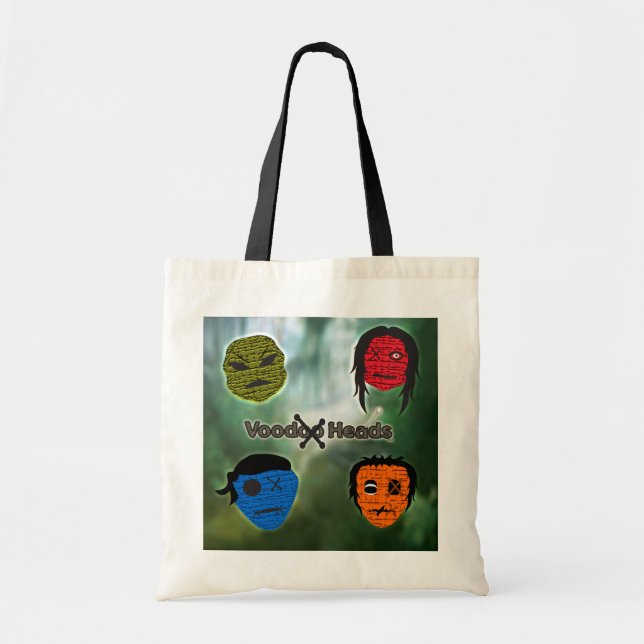 Voodoo Heads ~ Swamp Tote Bag (Front)