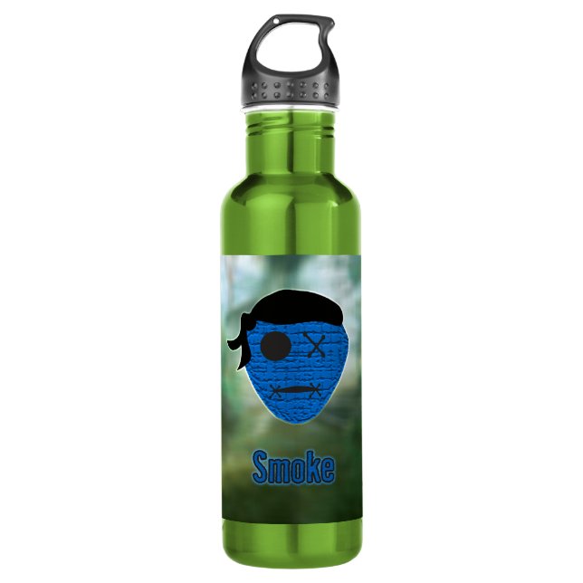 Voodoo Heads ~ Swamp Water Bottle (Front)