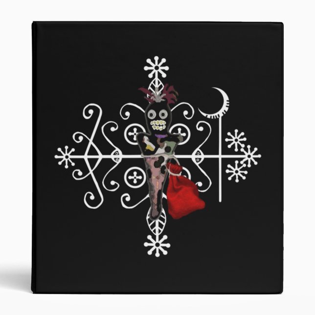 Voodoo Hoodoo Grimoire Binder (Front)