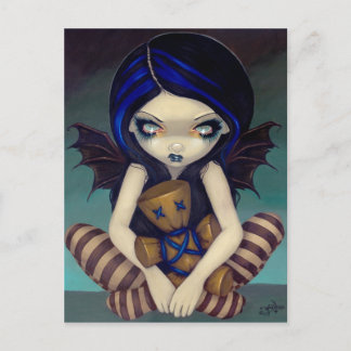 "Voodoo in Blue" Postcard