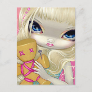 "Voodoo in Pink" Postcard