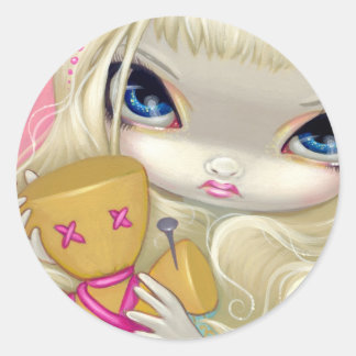 "Voodoo in Pink" Sticker