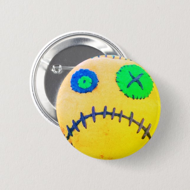 Voodoo Lemon Button (Front & Back)