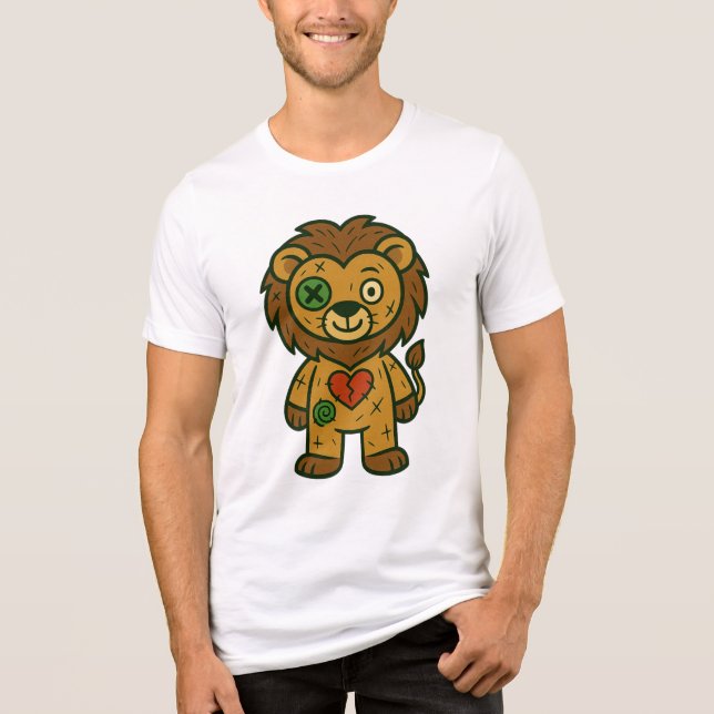 Voodoo Lion – King of Stitches Tri-Blend Shirt (Front)