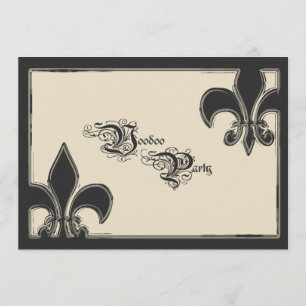 Voodoo Party Invitation