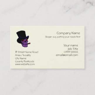 Voodoo party supplies business card