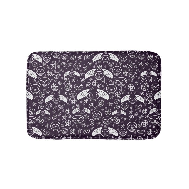 "Voodoo" Pattern Bath Mat (Front)